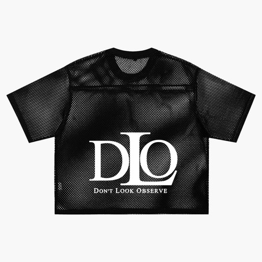 DLO See-through Boxy Net T-Shirt