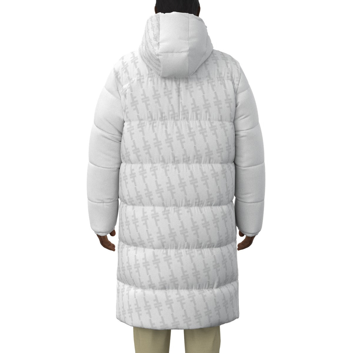 TODDFRE$H WHITE LONG PUFFER